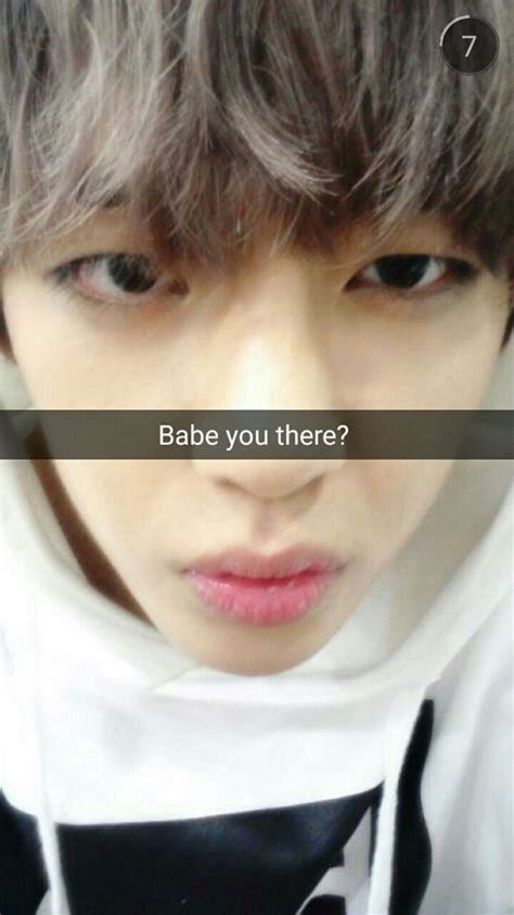 bts v snapchat